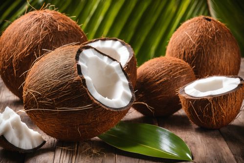 椰殼水果椰肉食物現摘美食椰子攝影圖圖片 攝影圖 下載至來源處